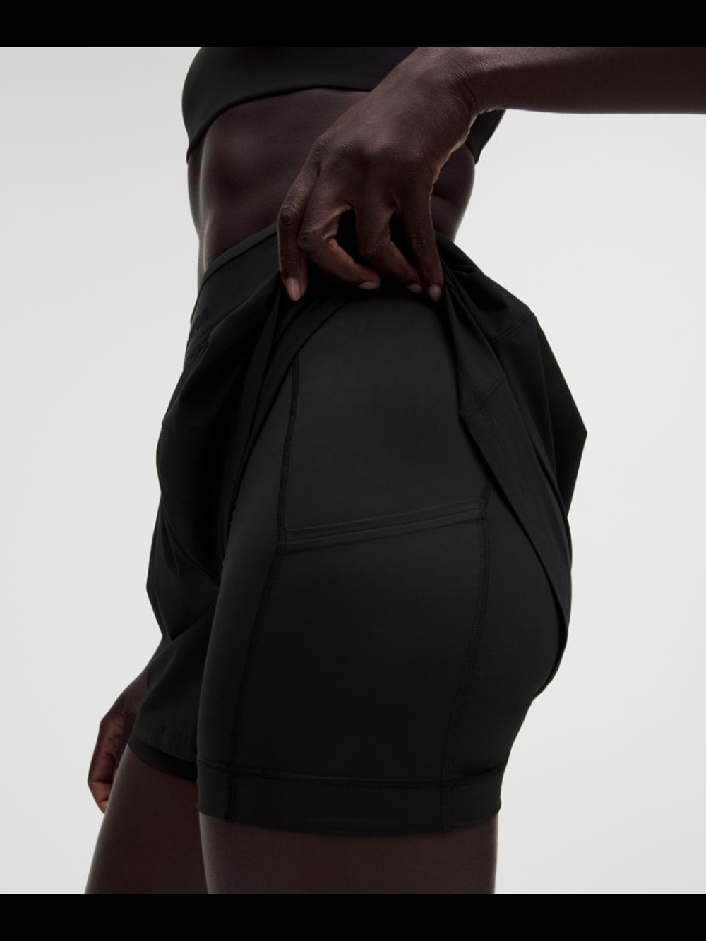 Lululemon License to Train Super-High-Rise Lined Short 3.5" - Picture 8 of 9